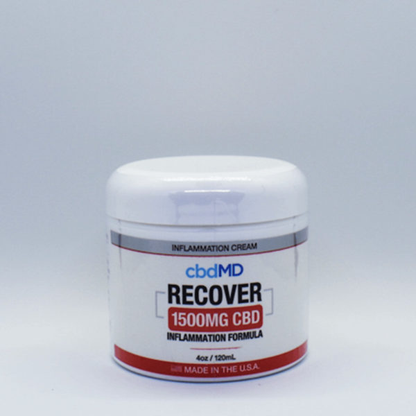 17. 1500 mg recover cream red square